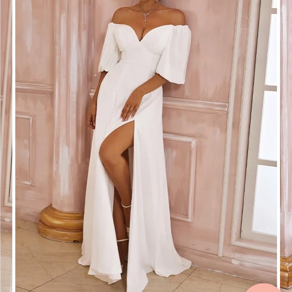 Wedding dress, only worn for photo shoot.